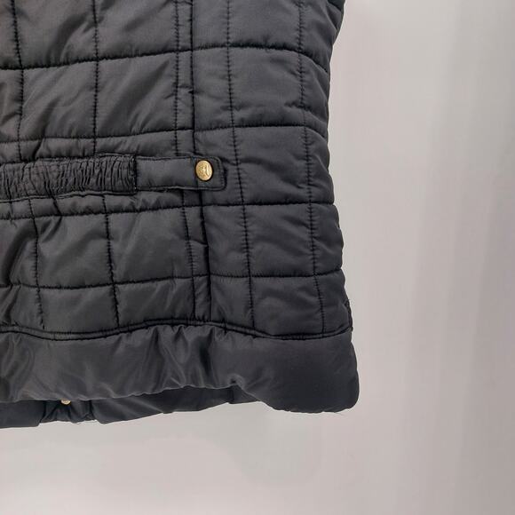 Vtg Makaveli Branded Black Vest Black Puff Size 3X Distroyed - Picture 12 of 16